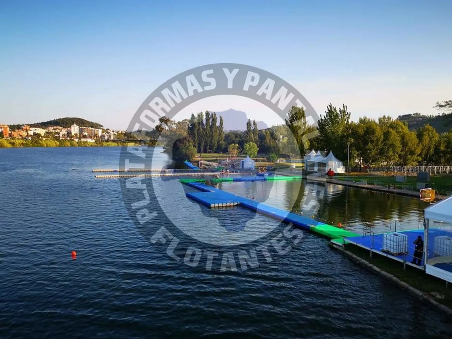 plataformas flotantes ocio